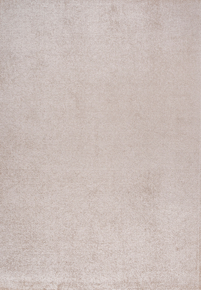 Haze Solid LowPile Runner Rug, 9 X 12 Contemporary Area Rugs by