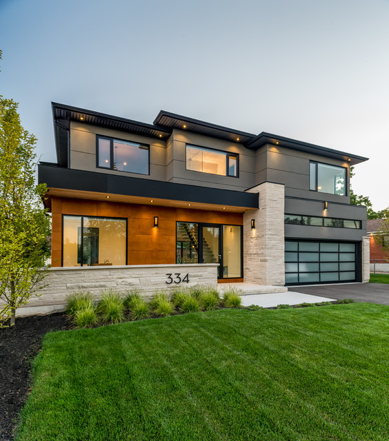 Southview Modern  Home  Contemporary  Exterior  Toronto by Ozimek Architectural Photography