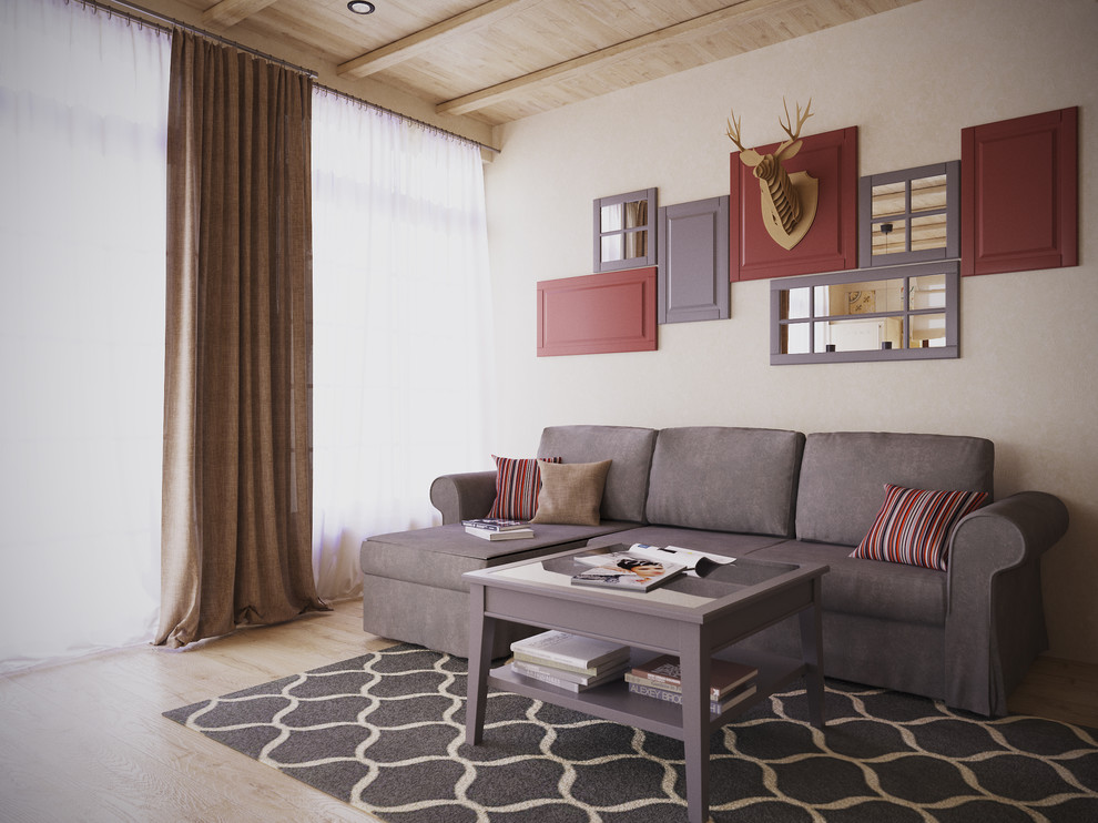 СОВРЕМЕННЫЙ ДОМ В ТЕПЛЫХ ТОНАХ