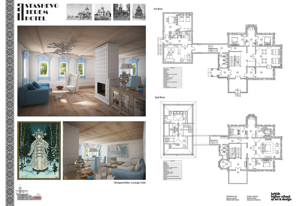 Проект-реконструкция. Концепция гостевого дома «Astashevo Terem Hotel»