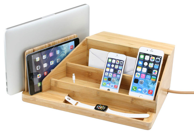 All In One Charging Station Valet And Desktop Organizer Asian