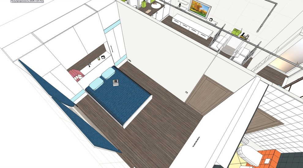 Дизайн 1-ой квартиры в двух