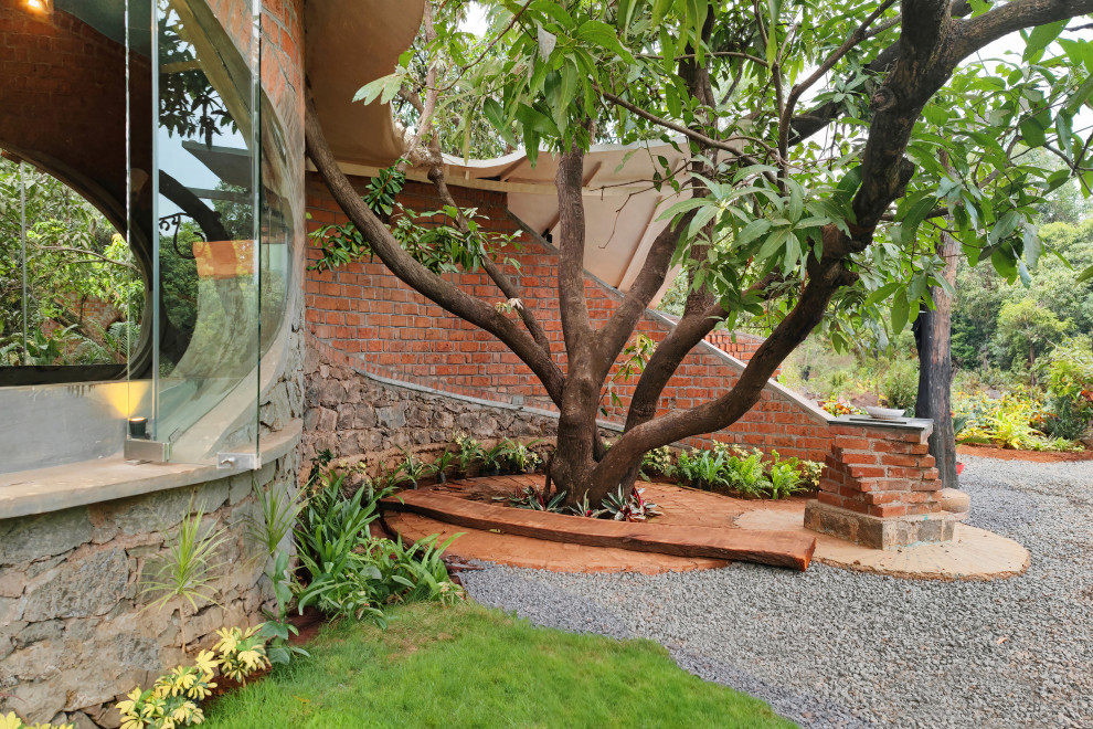 This is an example of an Indian garden in Mumbai.