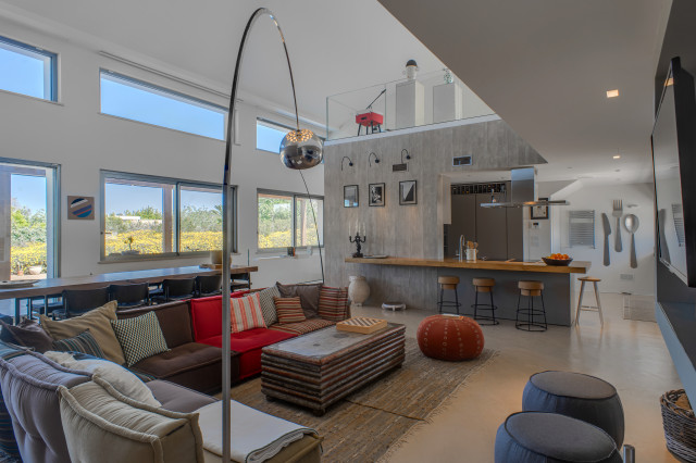 Casa CLL contemporary-vardagsrum