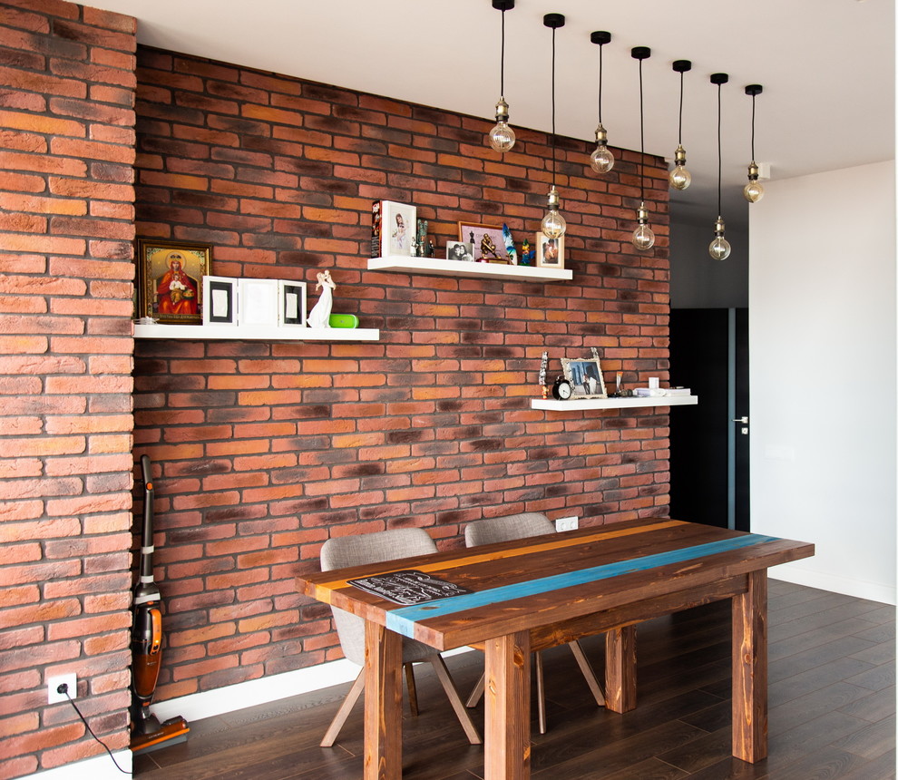 Современные апартаменты с элементами стиля лофт