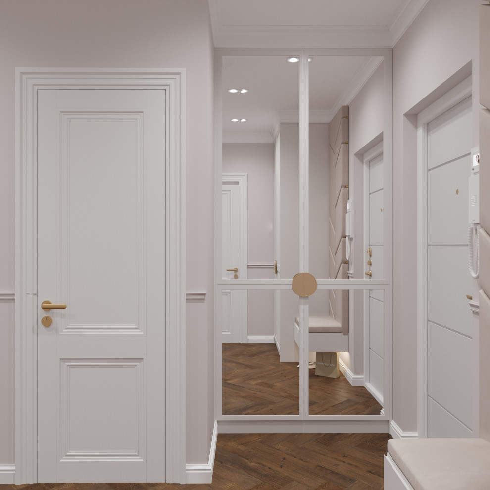 Нежная квартира неоклассика