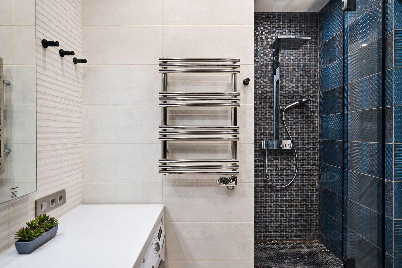 Дизайнерский ремонт евродвушки в ЖК Мосфильмовский