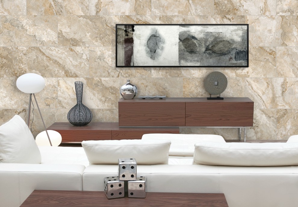 Ceramic & Porcelain Tile Contemporary Living Room Toronto by Speers Flooring
