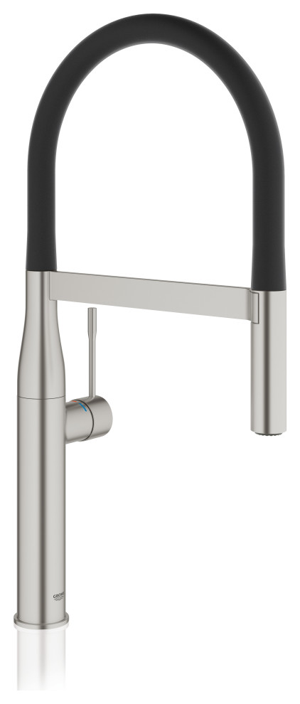 Grohe Essence Professional Single-Handle Kitchen Faucet, SuperSteel Infinity