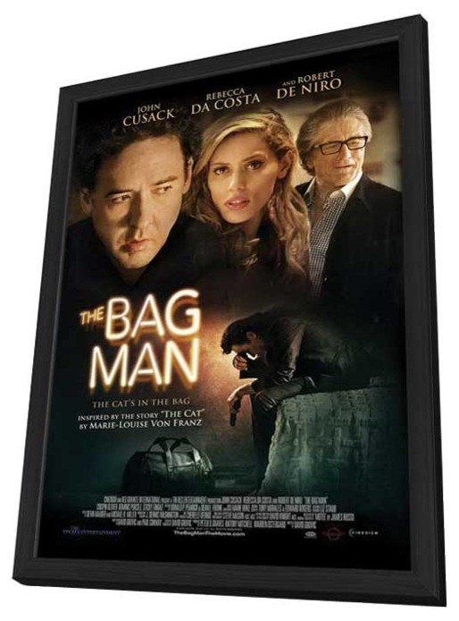 The Bag Man 2017 Framed Movie Poster 27 X40