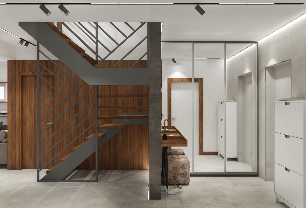 Современный двухэтажный жилой дом в Колтушах 130м2