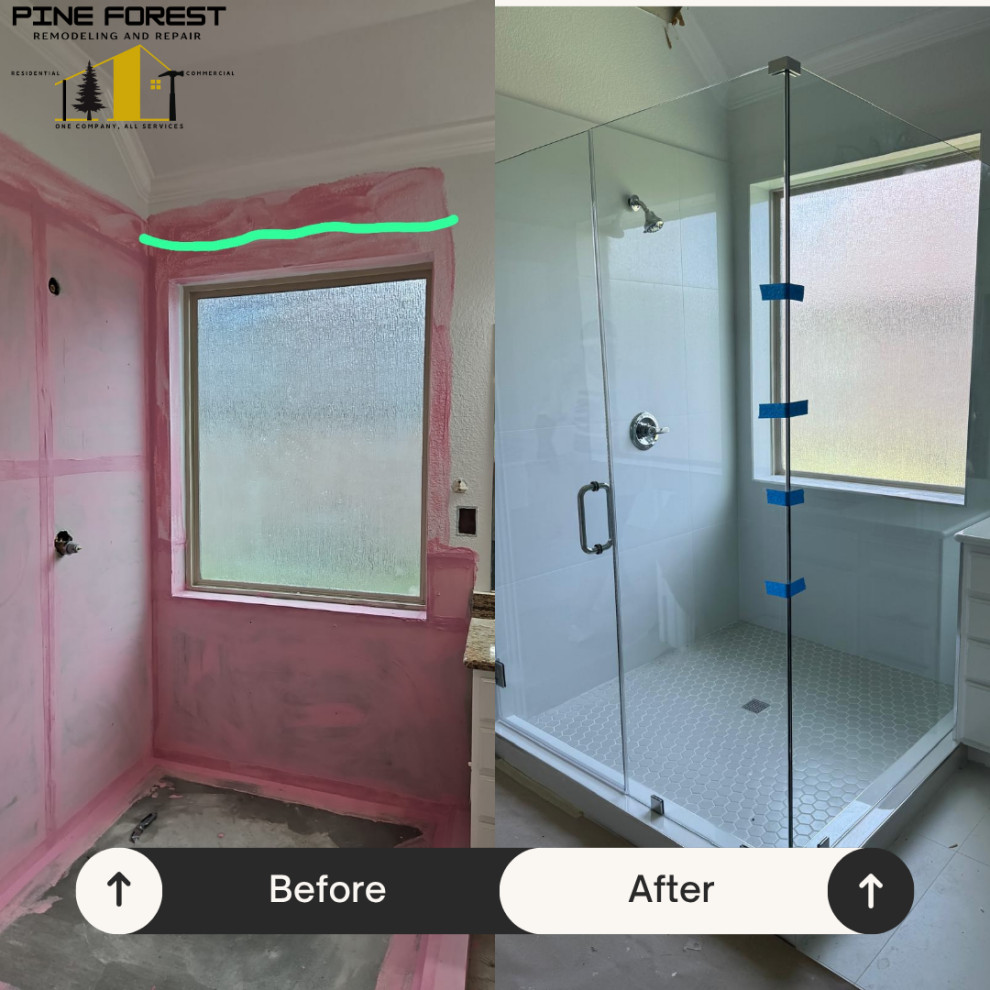 Full shower remodel