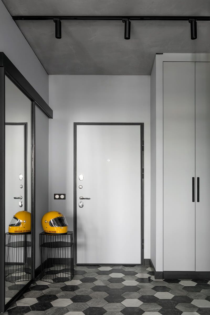 Современный интерьер квартиры-студии