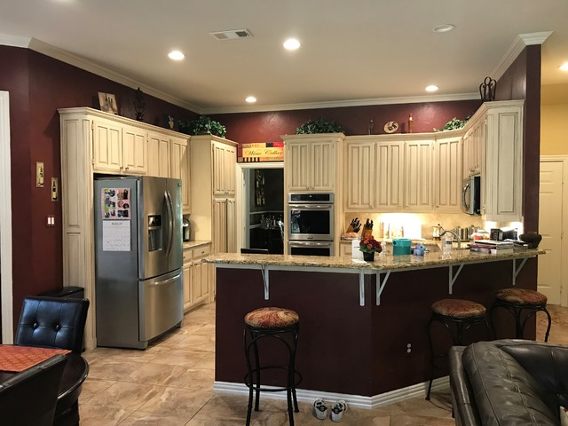 A Stunning 90&rsquo;s Kitchen Transformation transitional