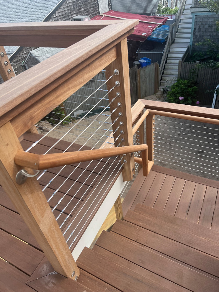 Provincetown Commerical Deck Project (3 stories, Juliett deck,roof deck)