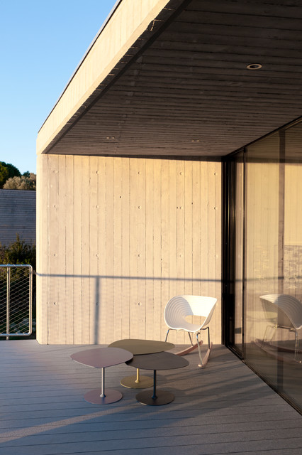 GALETS contemporaneo-terraza-y-balcon