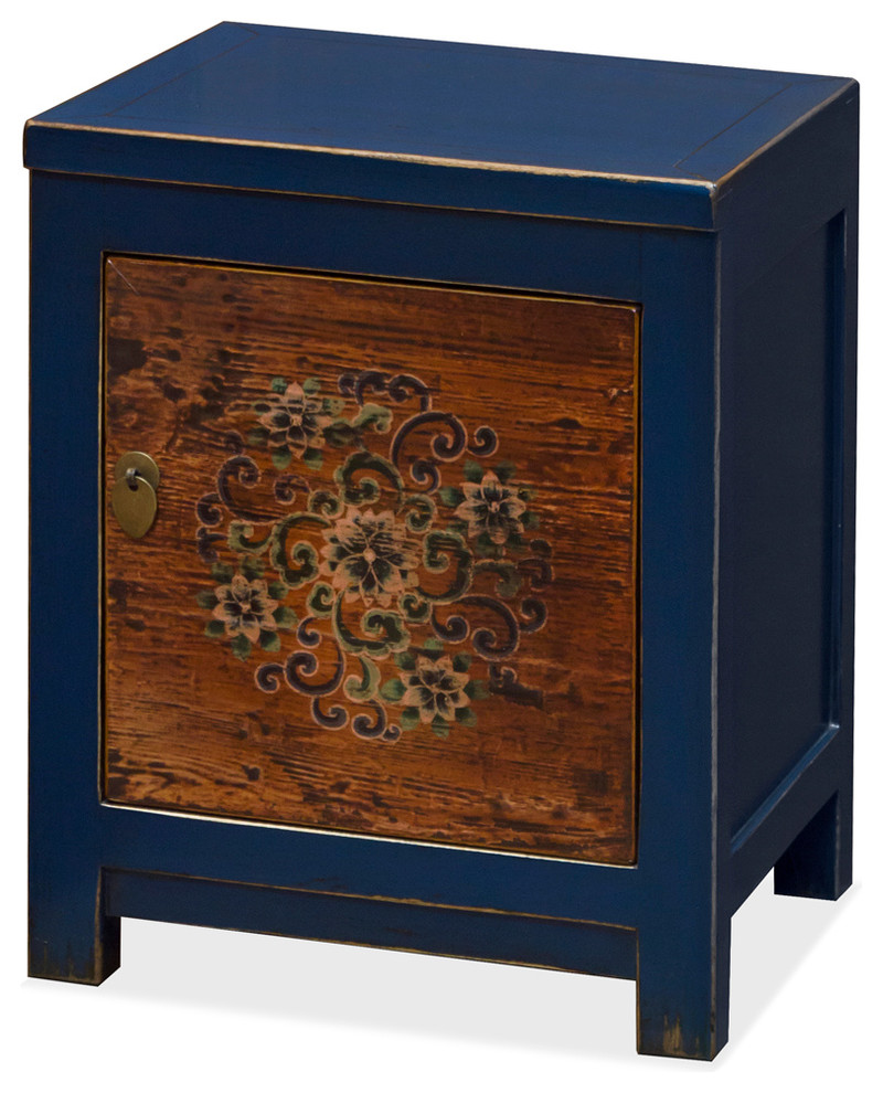 Elmwood Tibetan Style Nightstand Asian Nightstands And Bedside Tables by China Furniture