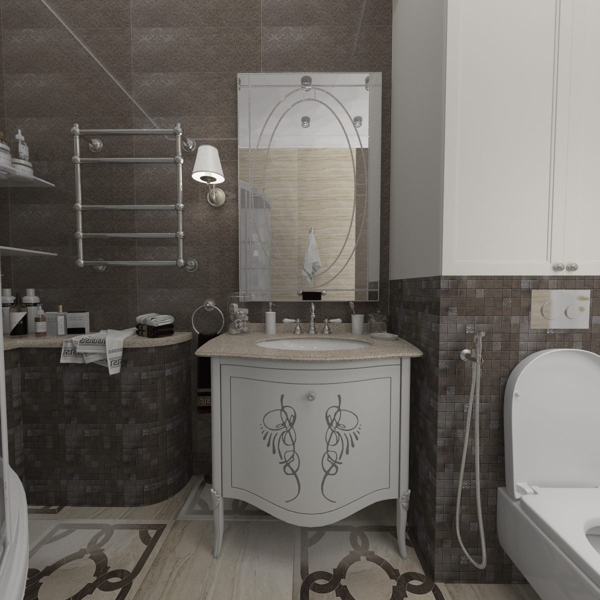 Дизайн-проект квартиры по ул. Серышева