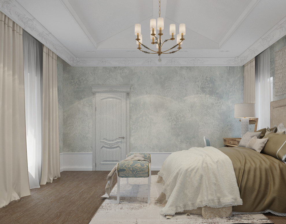 Гостевая спальня особняка в  Волжском