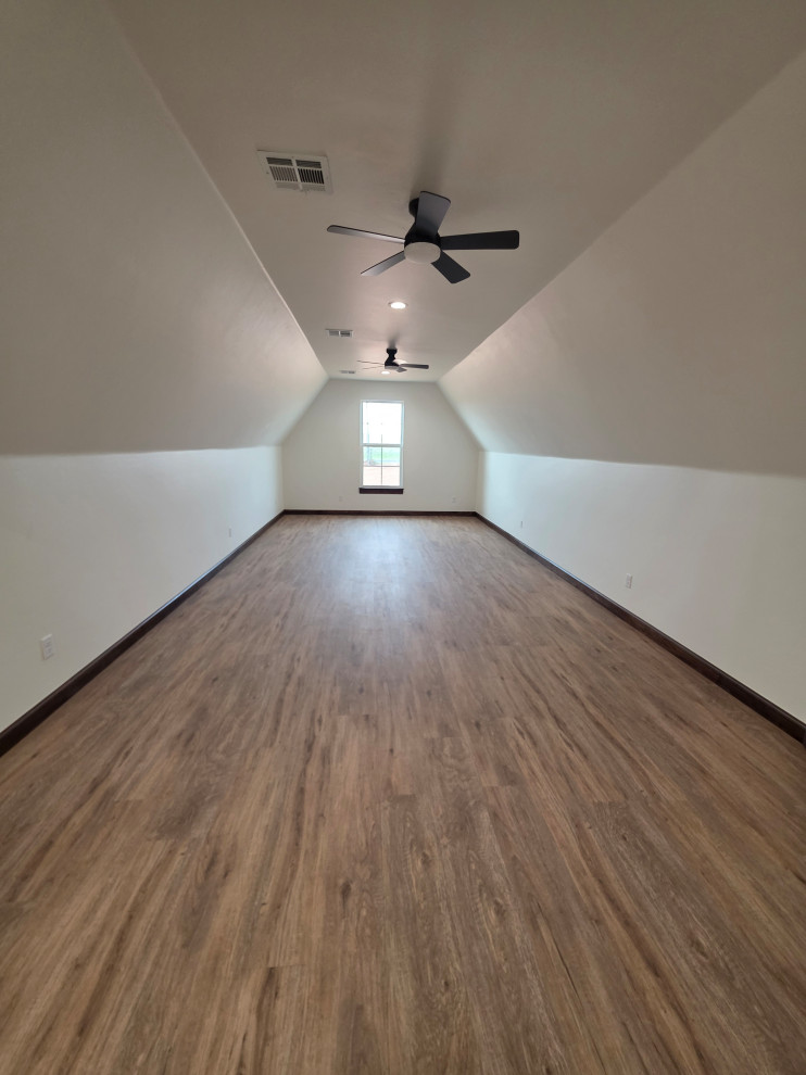 Upstairs bedroom with on-suite full bathroom