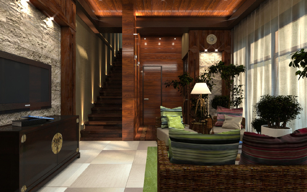 3D: загородный жилой дом