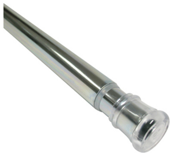 Zenith 512S TwistTight Adjustable Tension Shower Stall Rod, Chrome, 24
