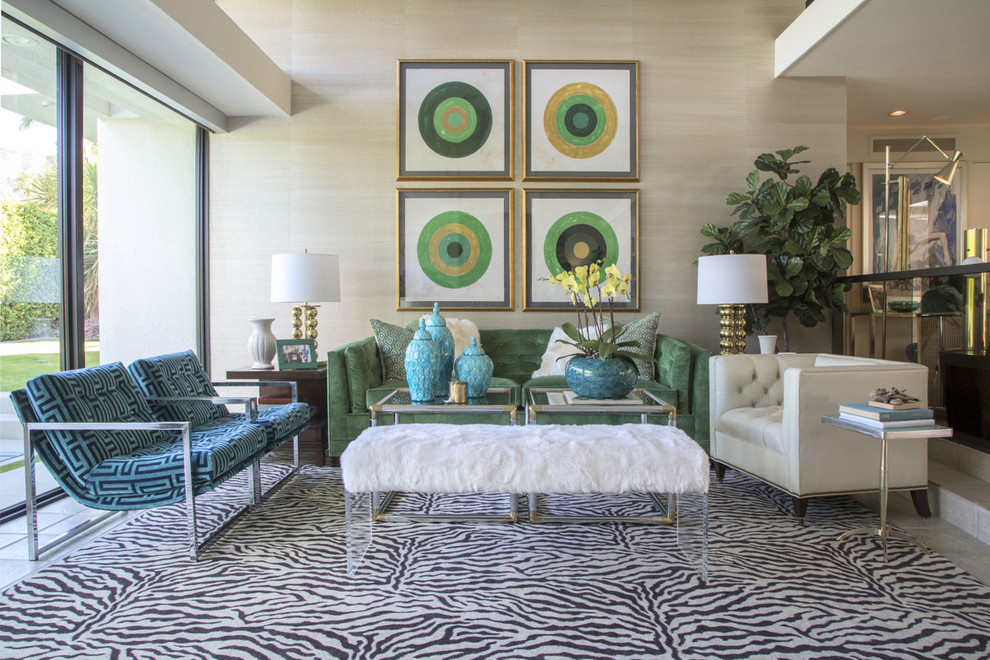 Stan Sackley Palm Springs - Contemporary - Living Room - Los Angeles ...