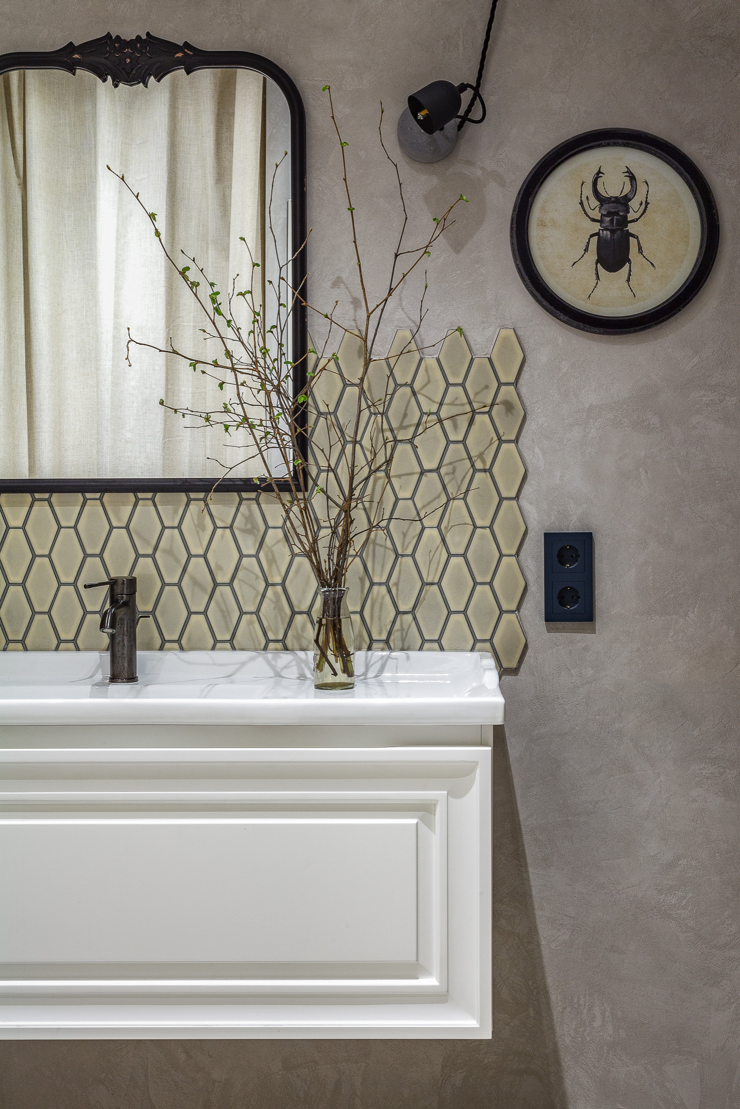 Серый цвет в интерьере ванной: 10 стильных сочетаний