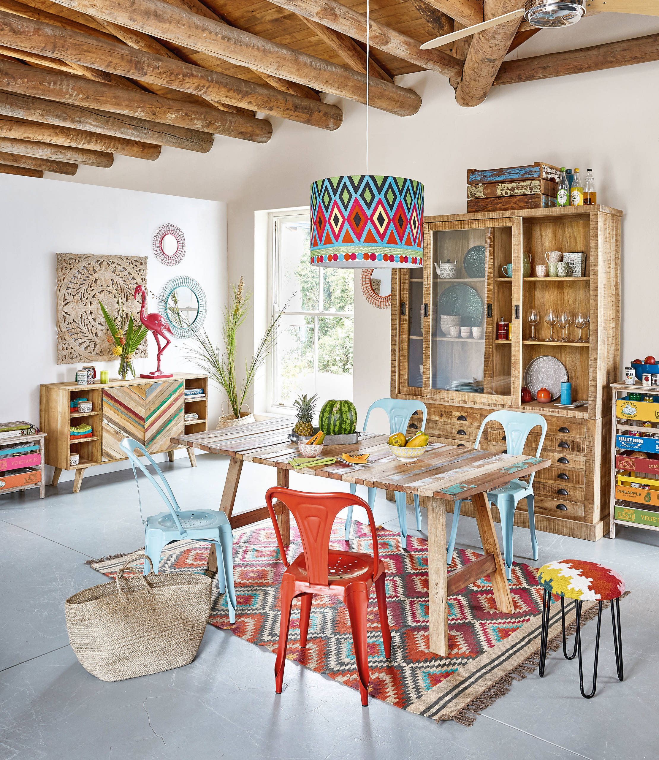 75 Tropical Dining Room Ideas You'll Love - December, 2025 | Houzz, image size:2220x2560