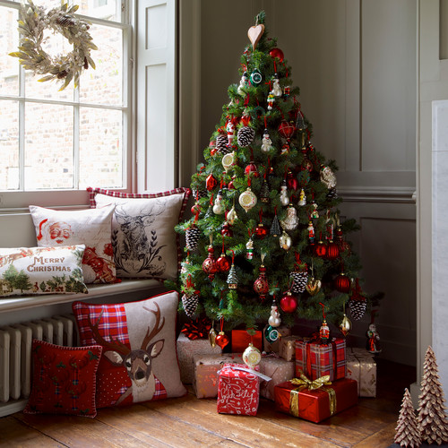 decorare la base dell'albero di Natale juta  Alberi rustici di natale,  Vacanze di natale, Divertimento natalizio