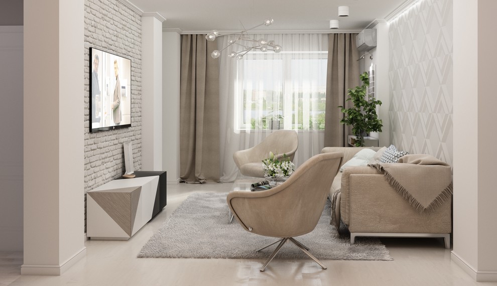 Современная квартира для девушки