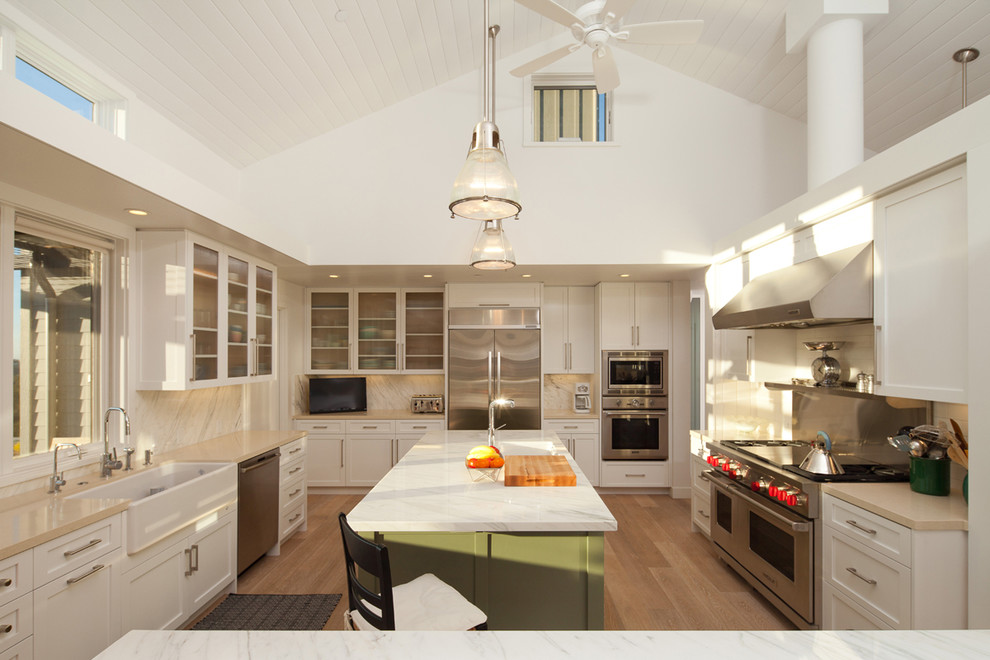 Arroyo Grande Modern Farmhouse - Farmhouse - Kitchen - San Luis Obispo ...
