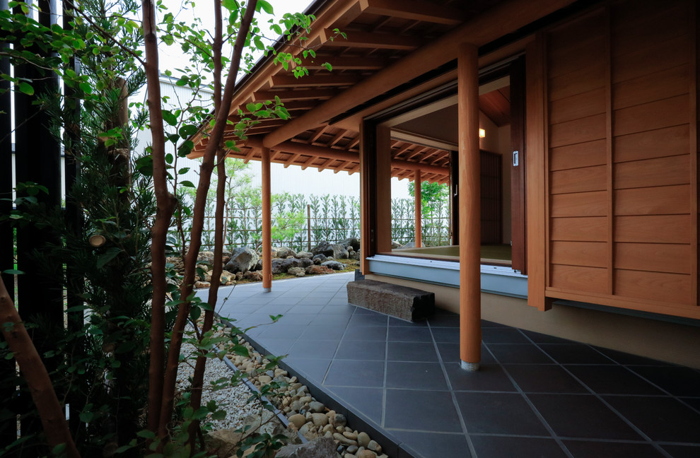 Design ideas for an asian exterior in Other.