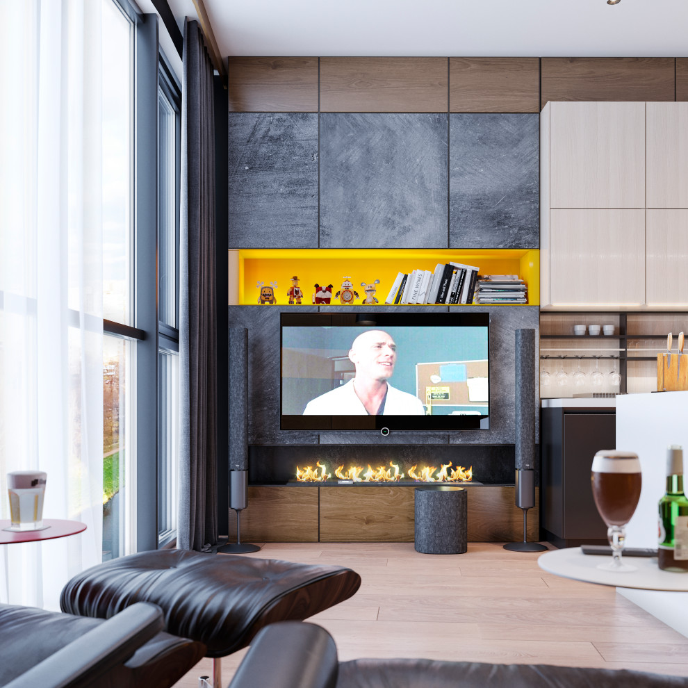 Интерьер квартиры в ЖК "5 Звезд"