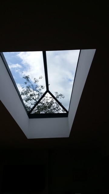 Lantern Skylight from within contemporary