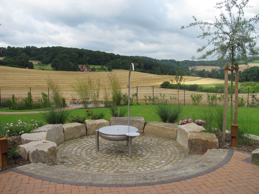 Natursteinarbeiten Im Hausgarten Country Terrace Balcony