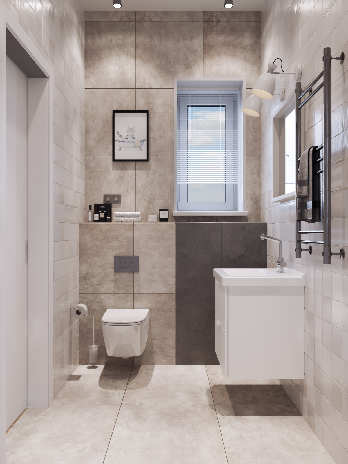 Дом в Орловской области (ванная комната)