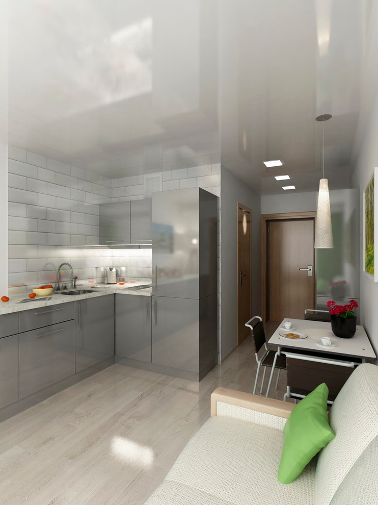 Интерьер ЖК "ЗЕЛЕНЫЙ БЕРЕГ"