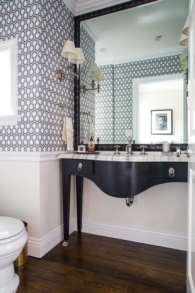 Hollywood Hills Home - Traditional - Powder Room - Los ...