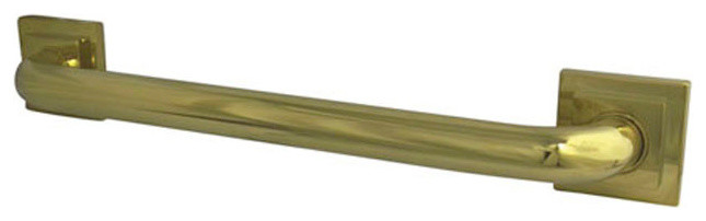 Kingston Brass DR61416 Claremont 16" Grab Bar - Polished Brass
