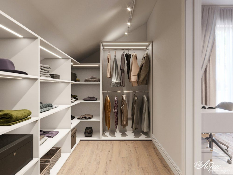 Дизайн мансардного этажа частного дома (с.Кузьминское)