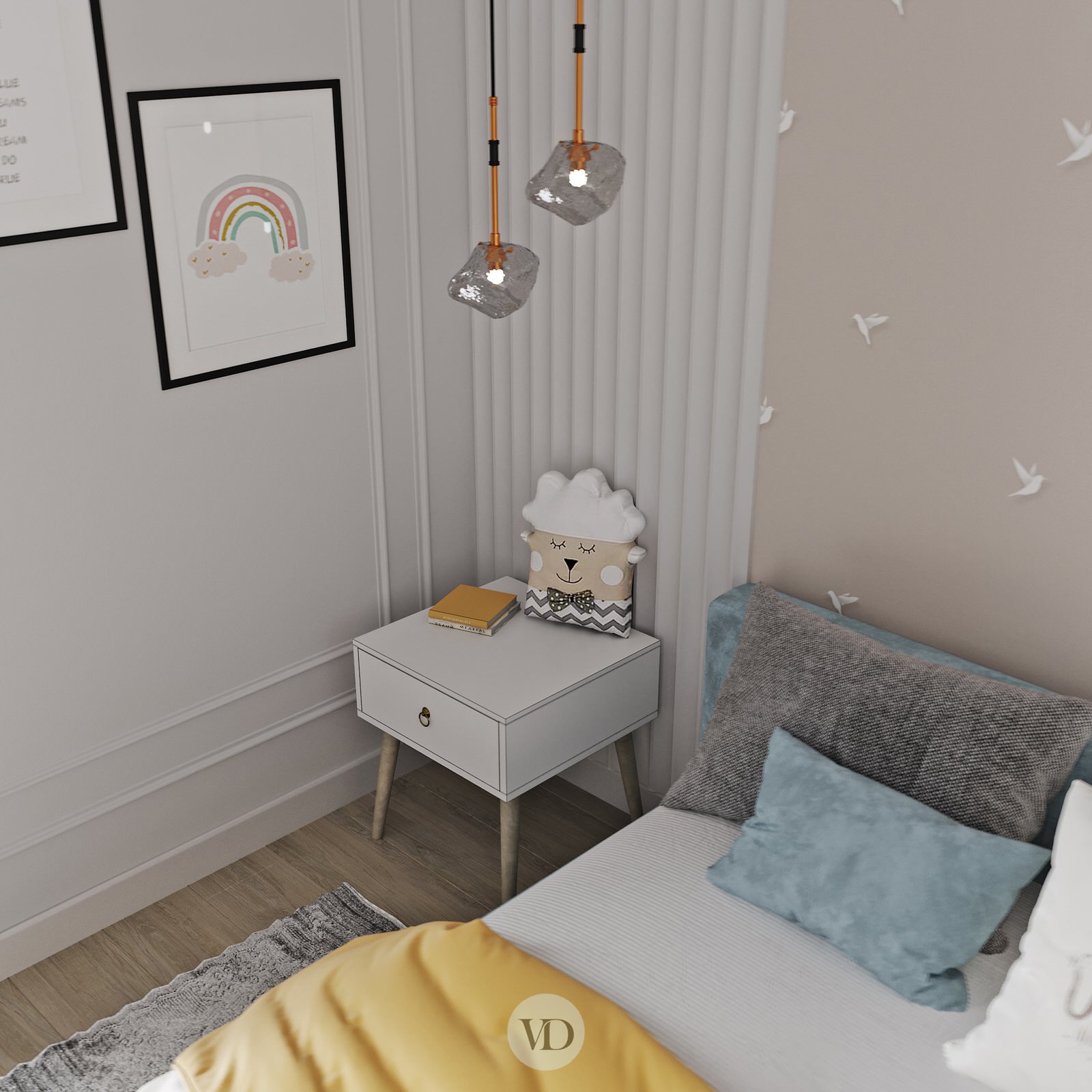 Дизайн-проект квартиры в ЖК Hьютон 2022