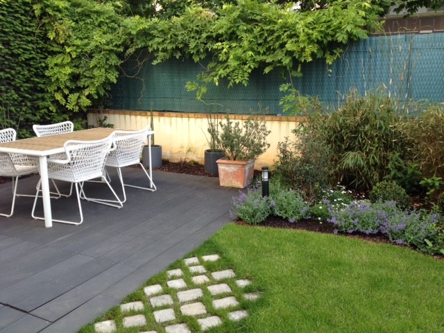 Blue and White - Jardin de