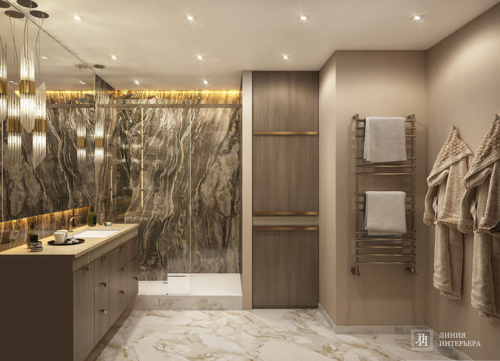 Дизайн интерьера 2-х уровневой квартиры