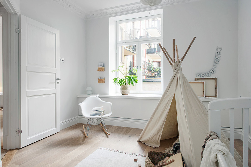 Design ideas for a scandinavian kids' room in Gothenburg.