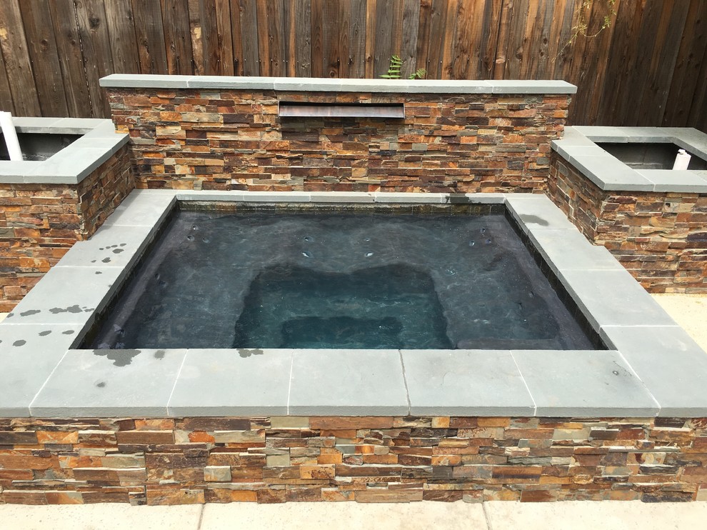 Custom spa and grill, Folsom