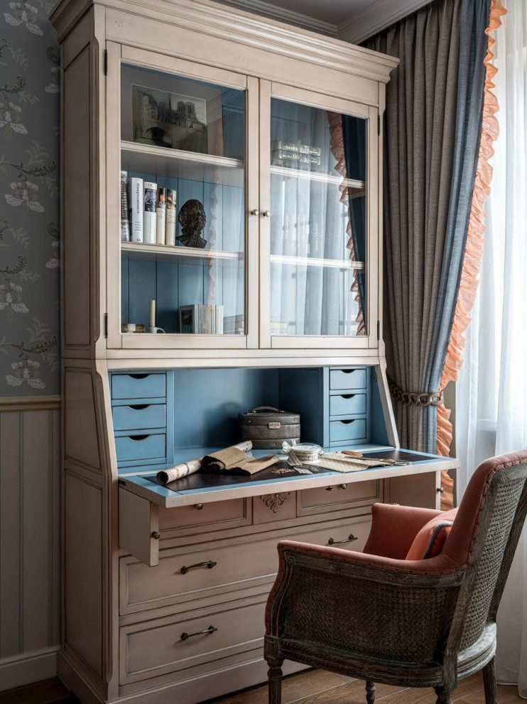 Портьеры с рюшами в спальню семейной пары