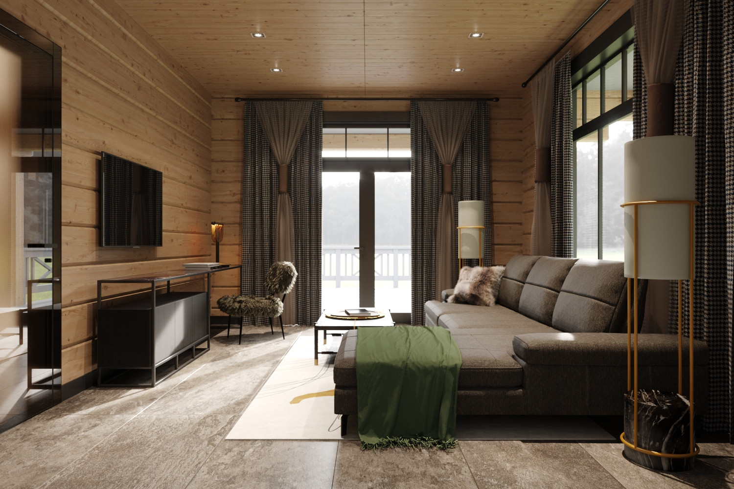 дом из бруса