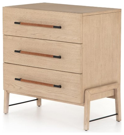 Rosedale 3 Drawer Dresser-Yucca Oak Veneer