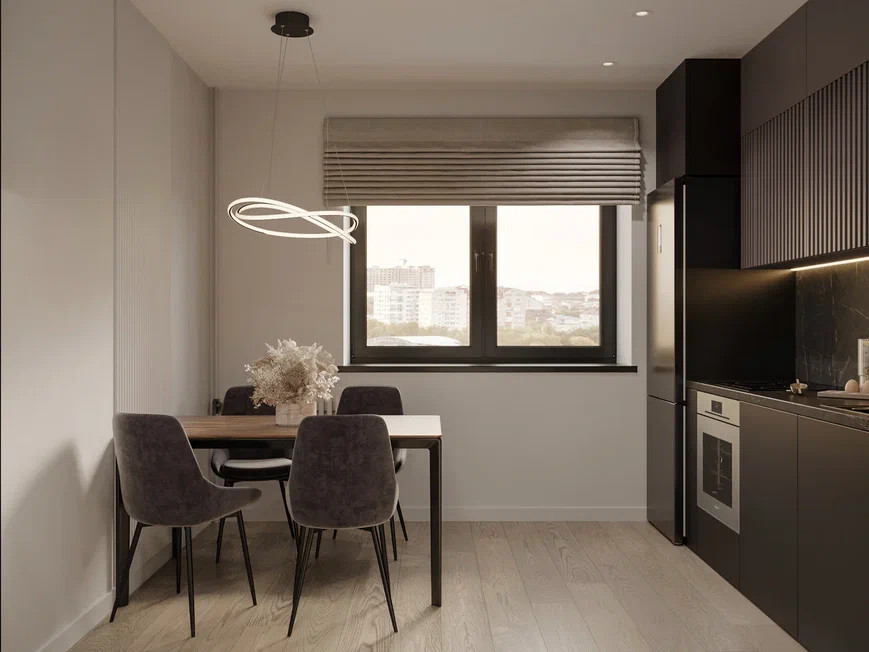 Ремонт 3-комнтаной квартиры для семейной пары и 2х детей